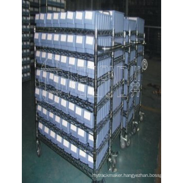 Heavy Duty Industrial Chrome Wire Shelving Rack Factory